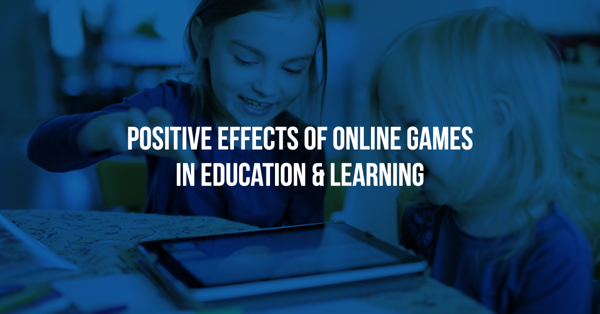 The positive connection between games and online learning - The
