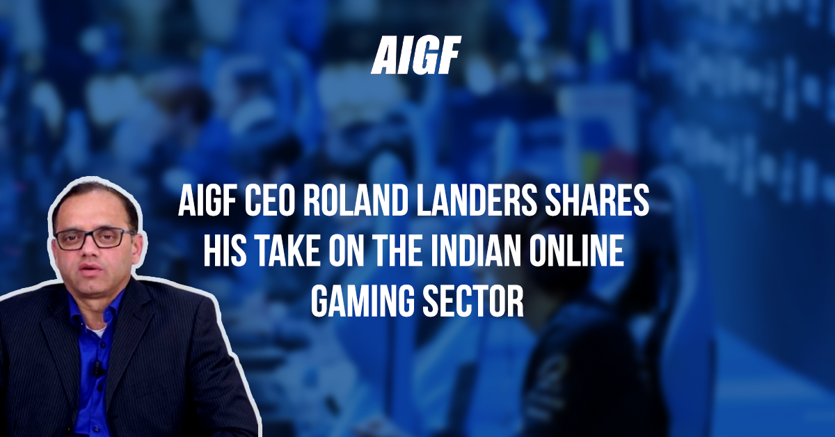 AIGF CEO Roland Landers Shares His Take On The Indian Online Gaming Sector