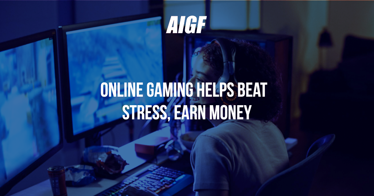 Online Gaming Helps Beat Stress, Earn Money: Report