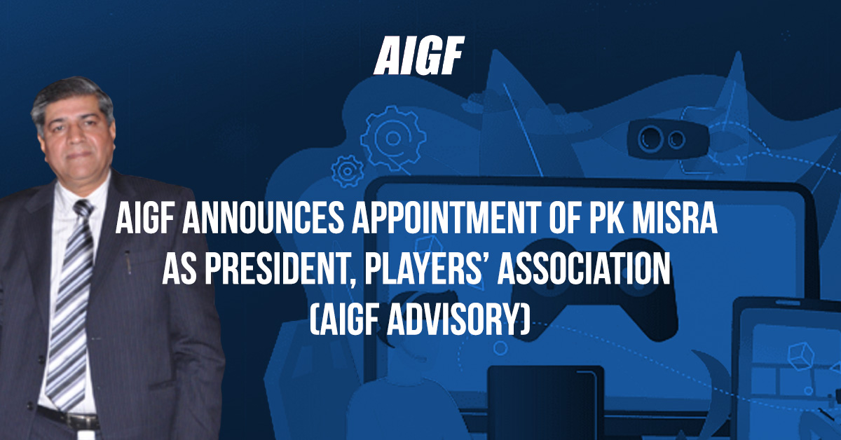 AIGF Announces Appointment of PK Misra as President, Players’ Association (AIGF Advisory)