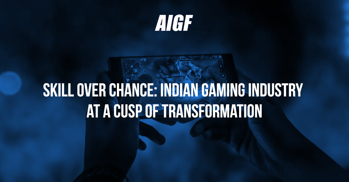 Skill Over Chance: Indian Gaming Industry at A Cusp of Transformation