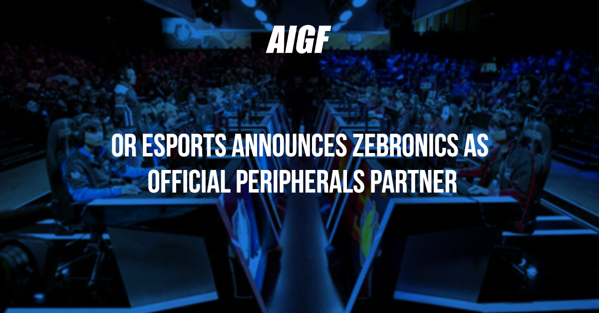 OR Esports Announces Zebronics As Official Peripherals Partner