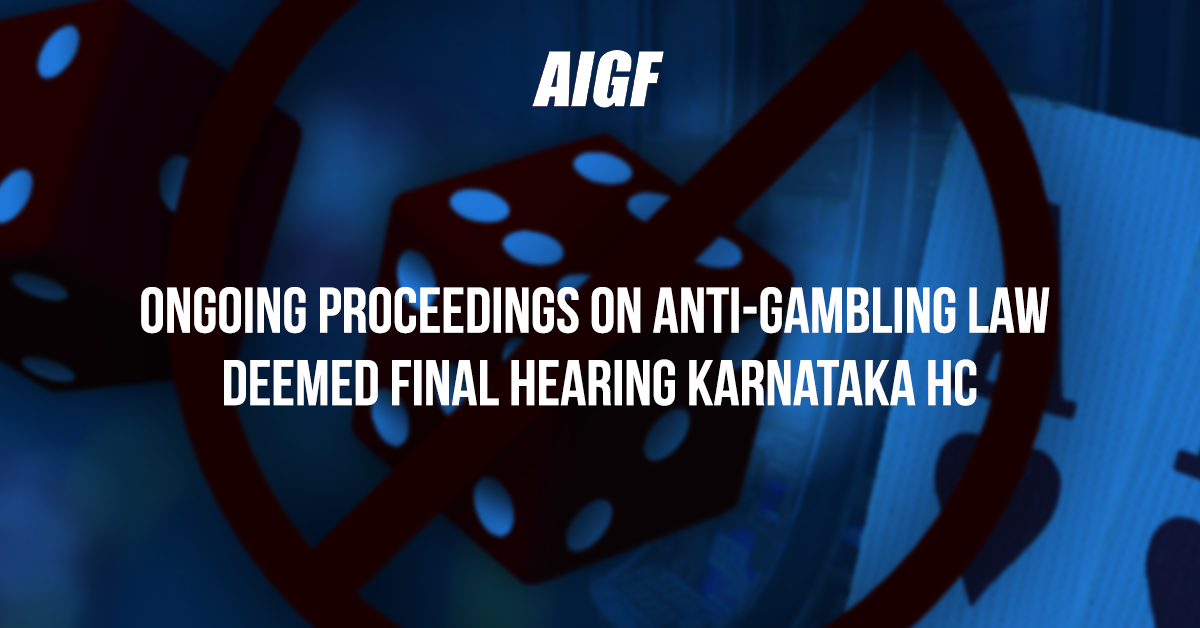 Ongoing proceedings on anti-gambling law deemed final hearing Karnataka HC