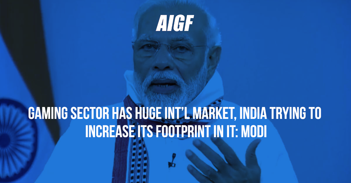 Gaming Sector Has Huge Int’l Market, India Trying To Increase Its Footprint In It: Modi