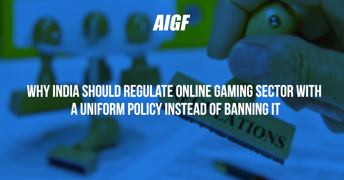 Why India Should Regulate Online Gaming Sector With A Uniform Policy Instead Of Banning It