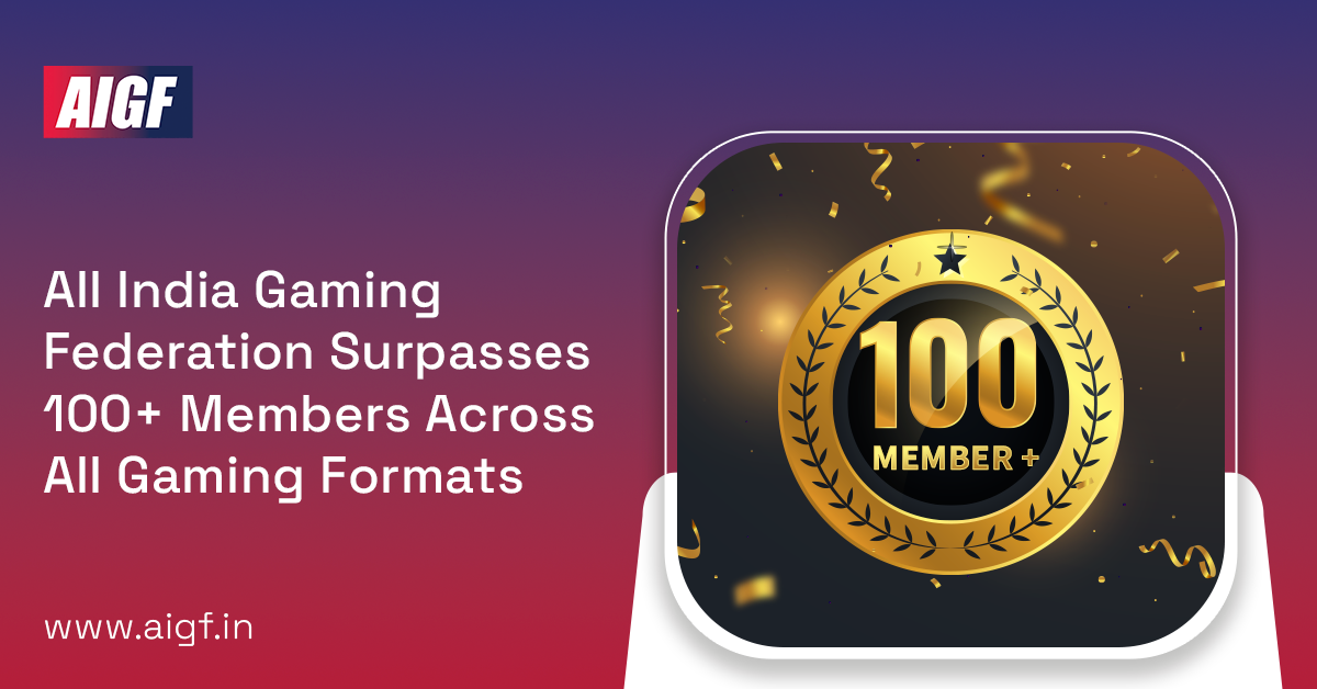 All India Gaming Federation Surpasses 100+ Members Across All Gaming Formats