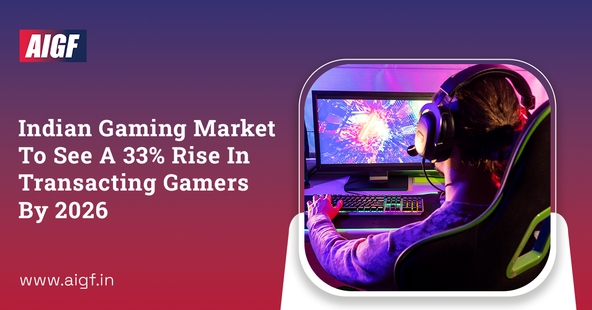 Indian Gaming Market To See A 33% Rise In Transacting Gamers By 2026