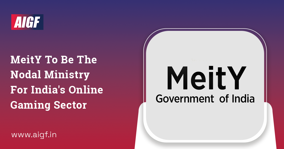 MeitY To Be The Nodal Ministry For India's Online Gaming Sector