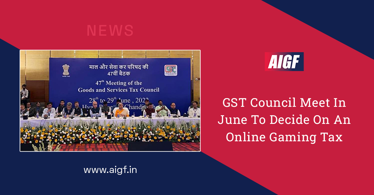 GST Council Meet In June To Decide On An Online Gaming Tax