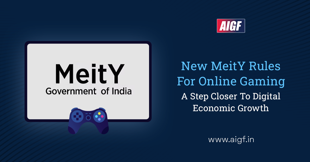 New MeitY Rules For Online Gaming A Step Closer To Digital Economic 