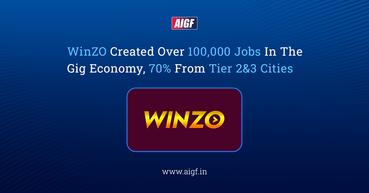 WinZO Created Over 100,000 Jobs In The Gig Economy, 70% From Tier 2&3 Cities