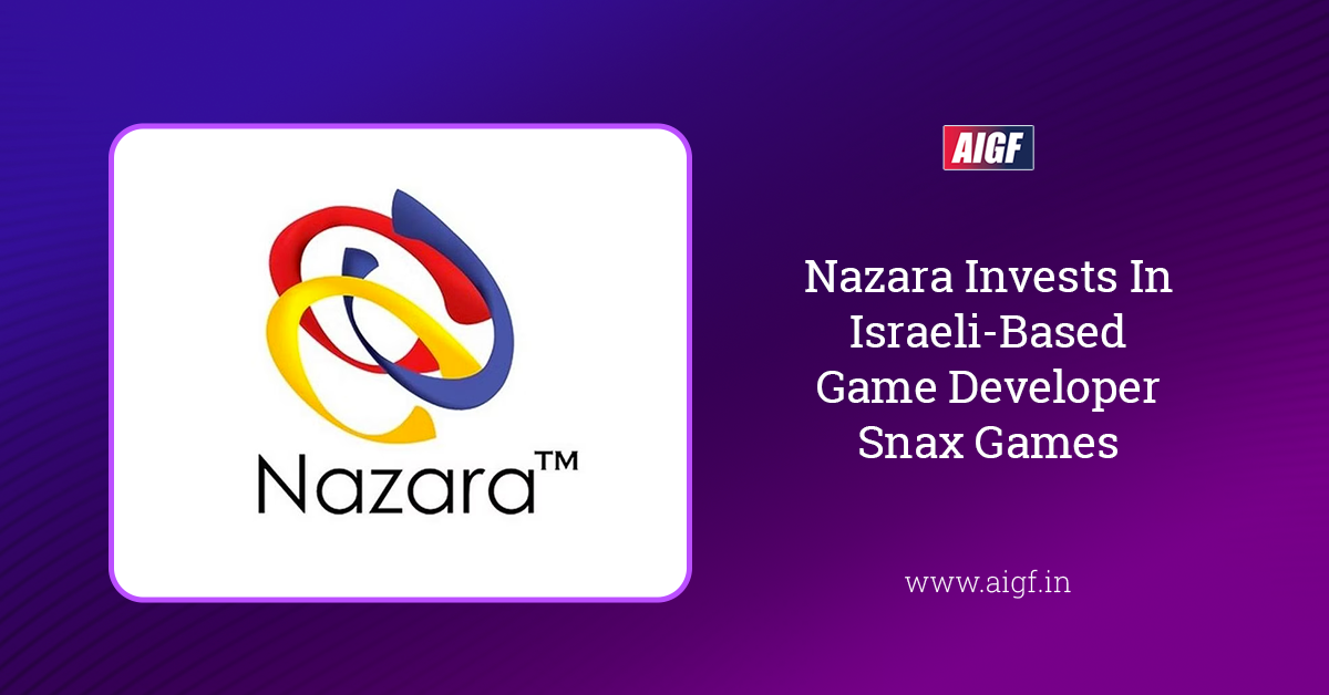 Nazara Invests In Israeli-Based Game Developer Snax Games