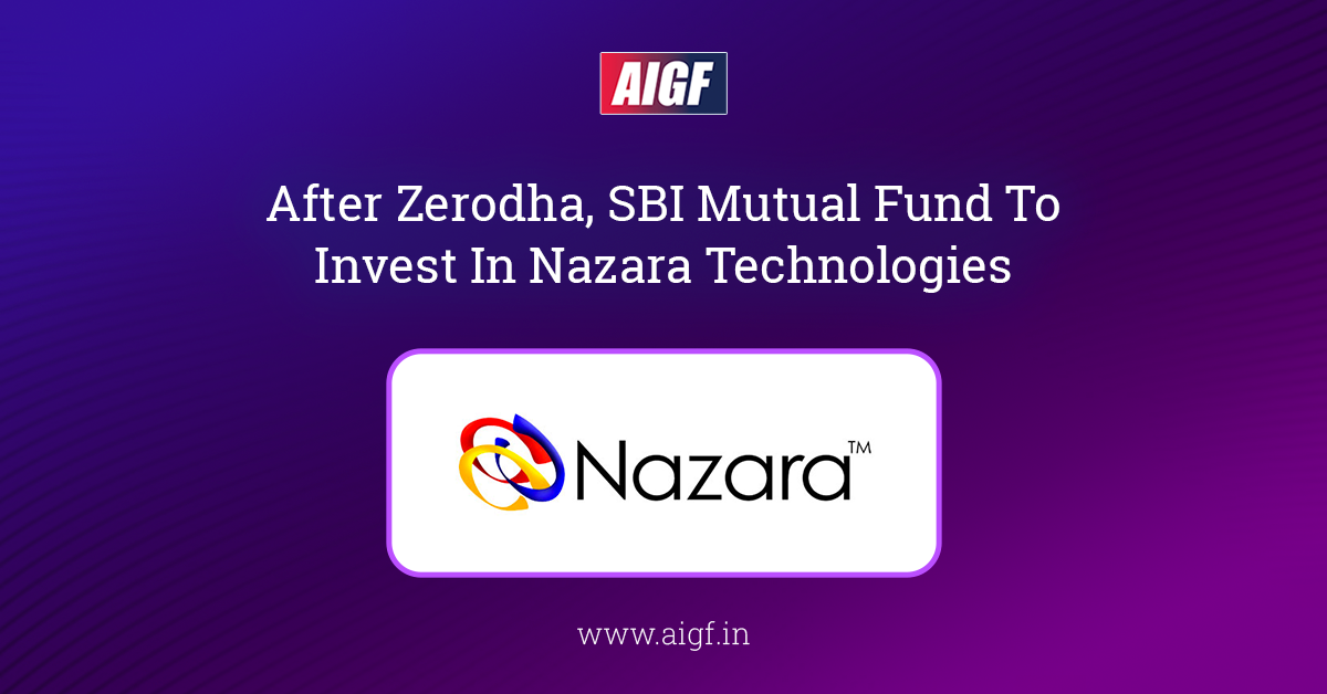 After Zerodha, SBI Mutual Fund To Invest In Nazara Technologies